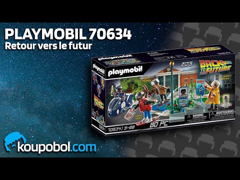 PLAYMOBIL Back to the Future 70634 Part II Hoverboard Chase, for Children  Ages 5+