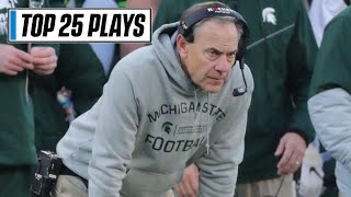 Mark Dantonio Picks His Top 25 Plays From His Time as Michigan State Football's Head Coach