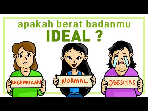Menghitung BERAT BADAN IDEAL - CARA MENGECILKAN PERUT BUNCIT [HARI 1]