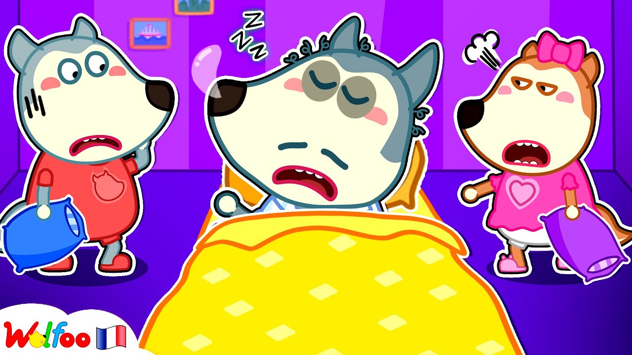 Papa Veut Aussi Participer À La Soirée Pyjama 🥱 Dessin Animé Pour Bébé 🎉 Collection D'épisodes