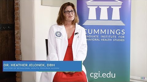 Why did you choose the DBH? | Alumni Interview: Dr. Heather Jelonek, DBH