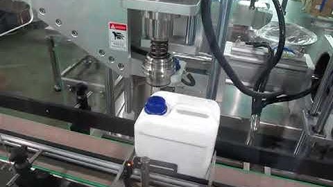Jerry Can Large Bottle Hemodialysis Liquid Solution Filling Capping full automatic machine line