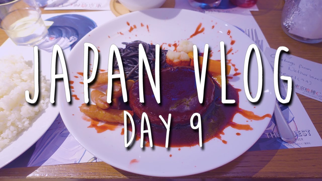 Tokyo Ghoul Cafe! | Japan day 9