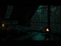 Deep Forest Rain Sound • Enjoy a Sleepy Night in Bedroom Overlooking Pine Forest