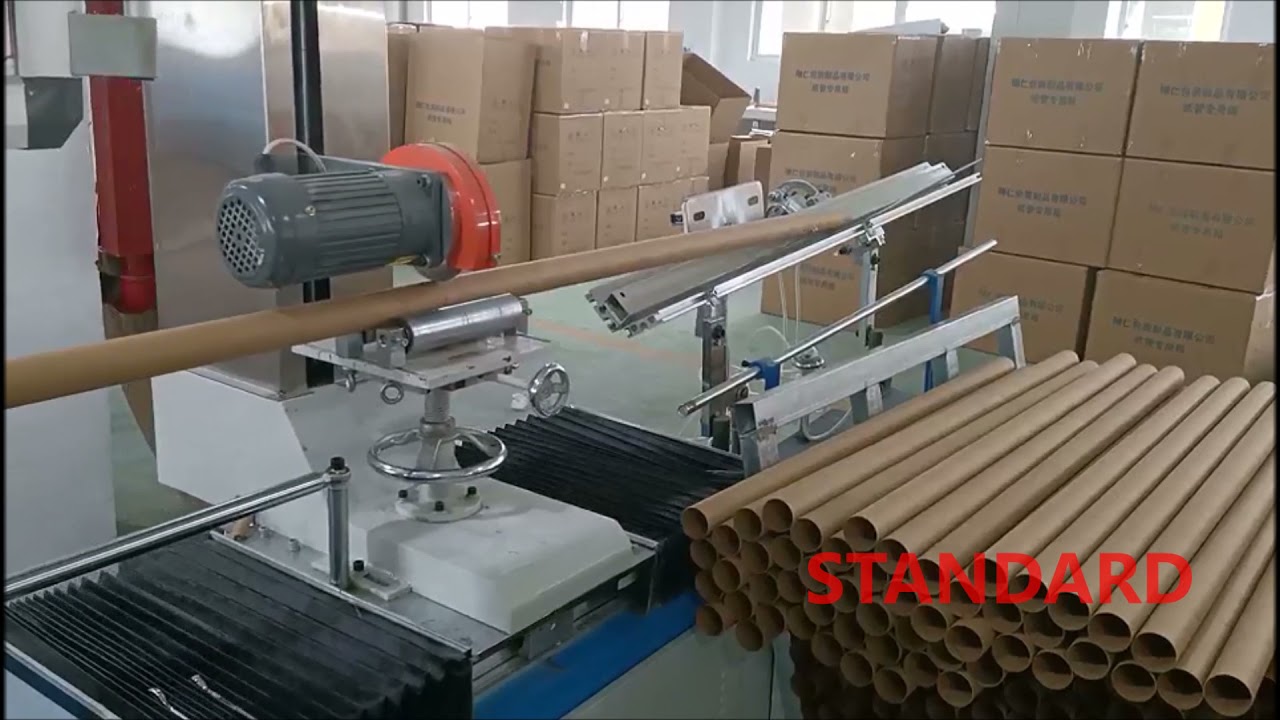 AUTOMATIC PAPER TUBE MAKING MACHINE