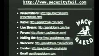 Brucon 2010: Embedded System Hacking and My Plot To Take Over The World 4/4