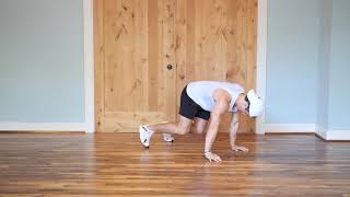 Bear Plank Side Steps