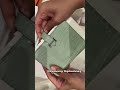 unboxing my new Hermes bearn wallet for spring😍soo pretty ♥️ link on my bio