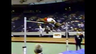 Hollis Conway - Men&#39;s High Jump - 1989 NCAA Indoor Championships