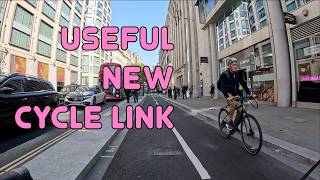 🚲 London's very useful new cycle link — Limehouse to Smithfield by bike