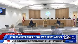 Panama City Beach Council extends beach closure