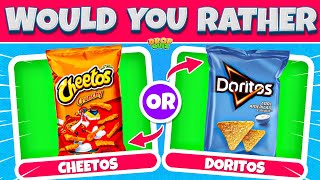 Would You Rather...? Junk Food Edition🍟🧁