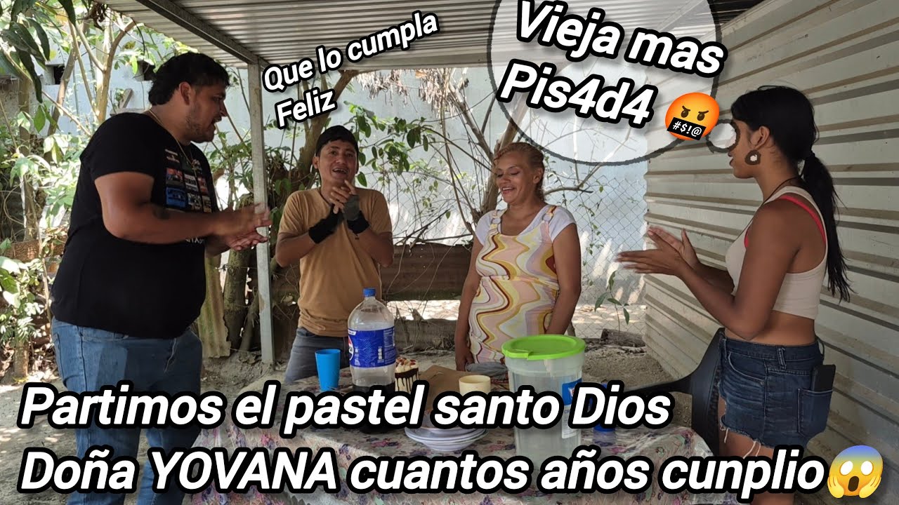 Santo Dios cuantos años cumplió doña YOVANA 😱no lo.podiamos creer 😱