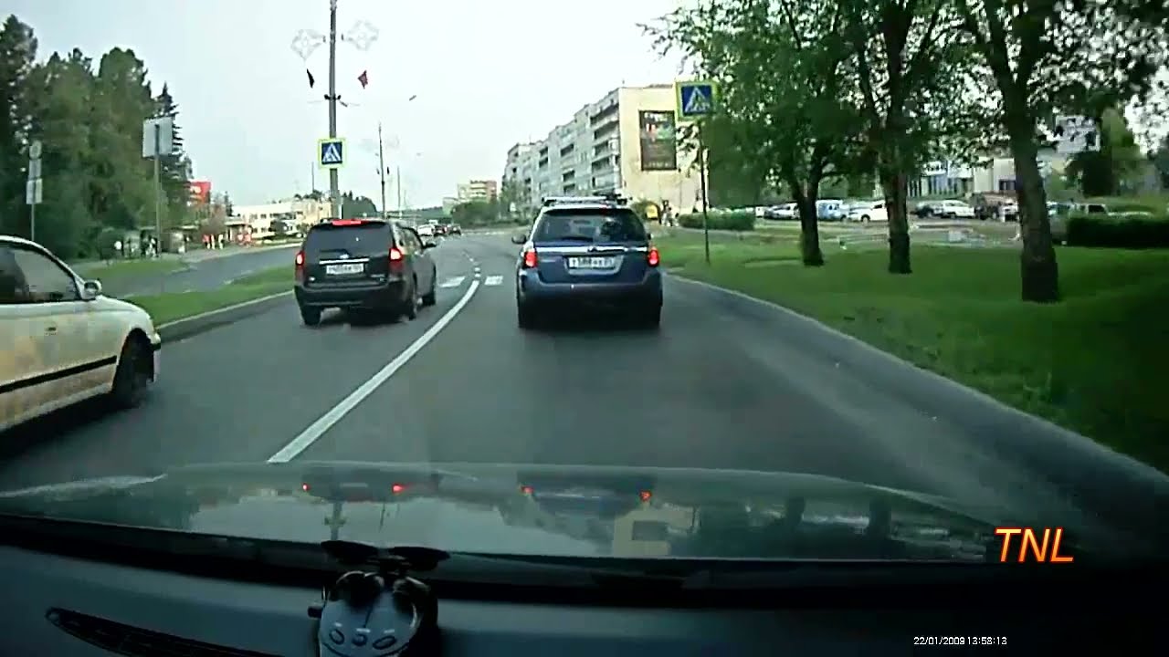 Video till 9 minuter trafikolyckor från Ryssland