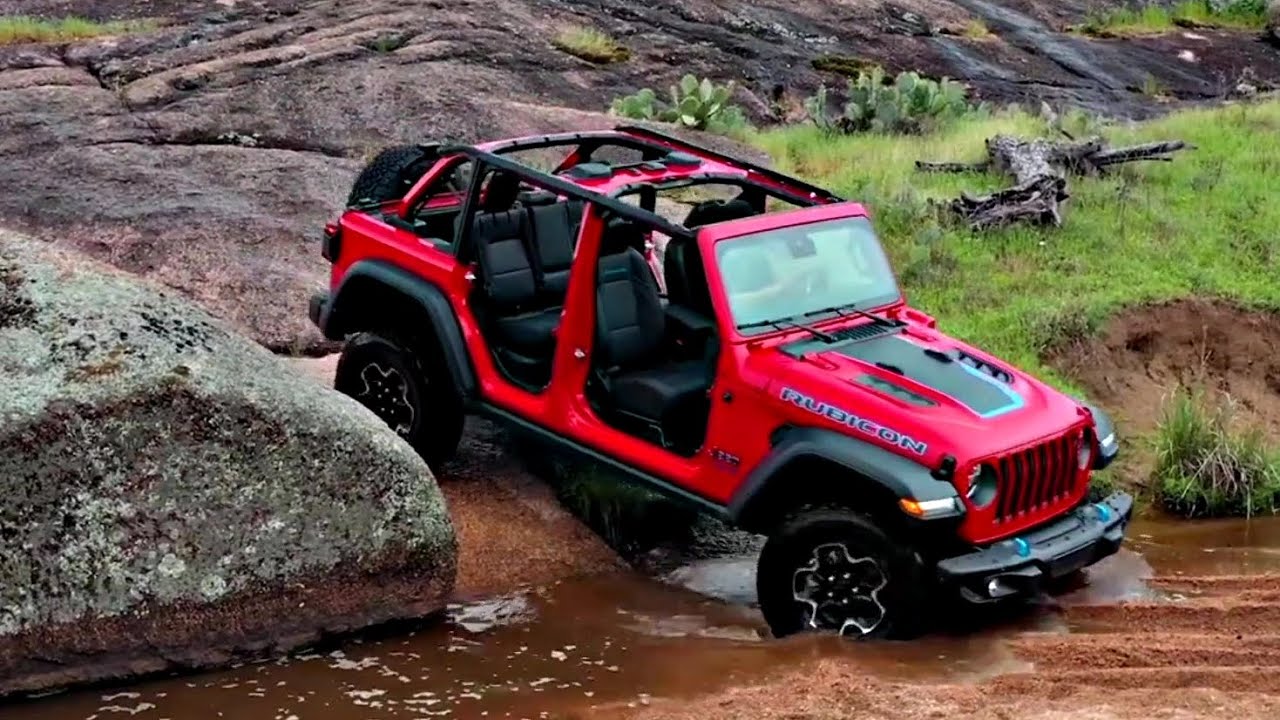 knijpen kans geur 2022 Jeep Wrangler Rubicon (4xe) The jungle vehicle! walkaround review and  Off-Road driving! - YouTube