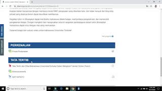 TUTORIAL PERKENALAN DIRI DI E-LEARNING UT ( UNIVERSITAS TERBUKA )