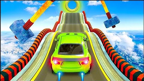 MEGA RAMP CAR JUMPING - Walkthrough Gameplay Part 3 - INTRO (Android)
