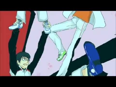 【手描き】誠凛高校バスケ部でデュラララ! EDパロ