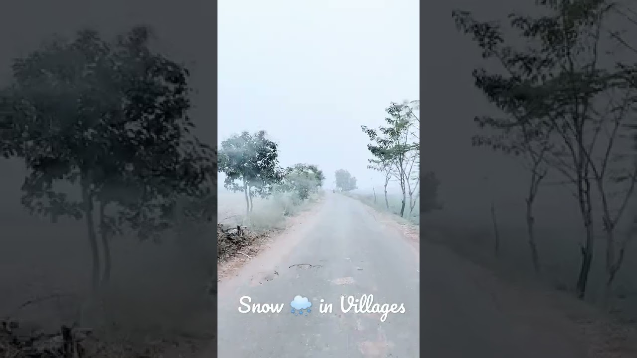 Snow in Villages somewhere in Krishna District