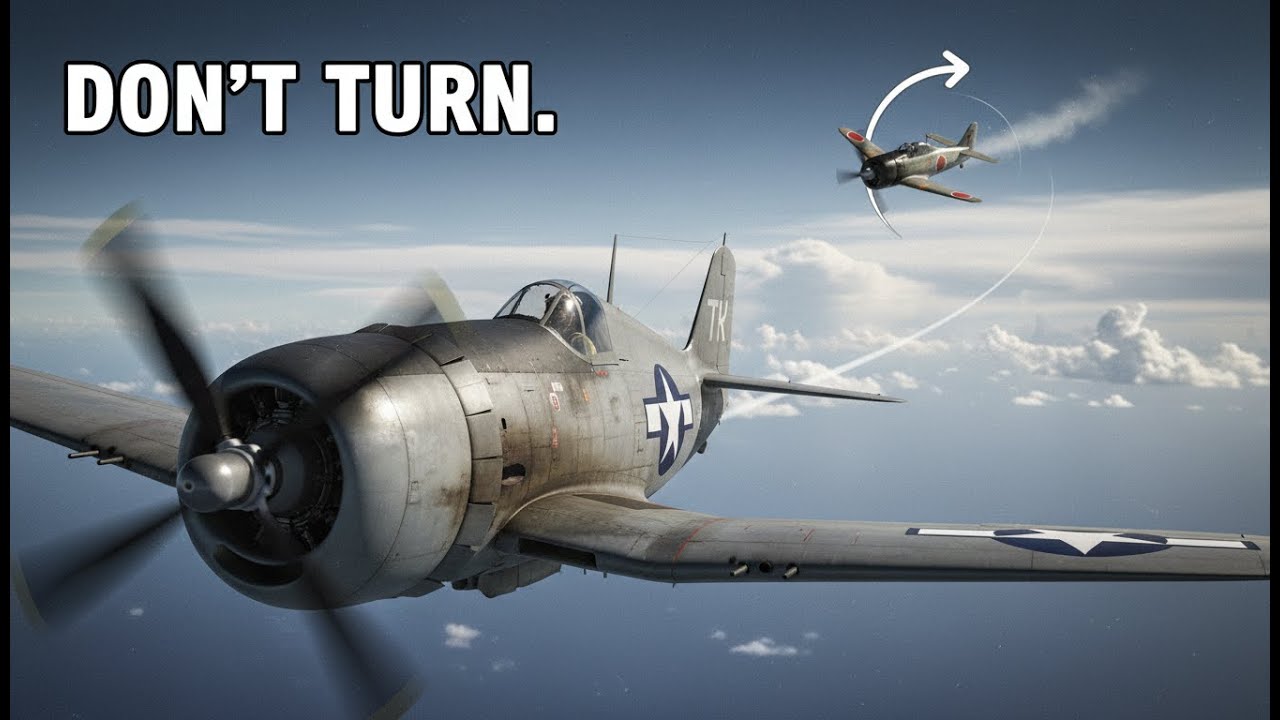 Japan Bet the War on Turning Fights — The Hellcat Refused to Turn