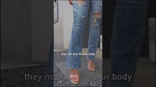 Flamingovintage Ripped Flare Jeans