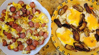 Persian Breakfast Special (Eggs with Dates / Sausage with Eggs) - Cooking with Yousef
