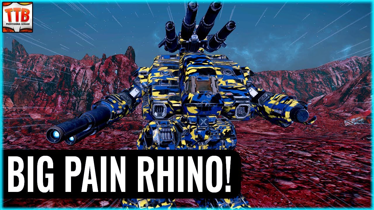 Big Pin-Point Alpha Strikes And Strong Sustained DPS! - Stone Rhino - German Mechgineering 