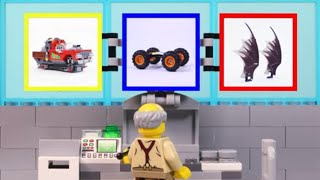 LEGO Experimental Flying Monster Truck STOP MOTION | Billy Bricks | WildBrain - Cartoon Super Heroes