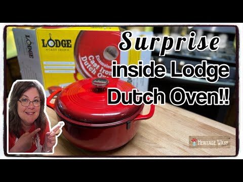 Unboxing Lodge Dutch Oven | Did NOT Expect THIS to Happen!