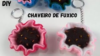 CHAVEIRO DE FUXICO FÁCIL E LINDO