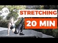 Routine etirements  stretching 20 min  fitness studio by lucile