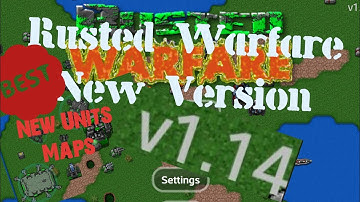 New Version Of Rusted Warfare-1.14, New maps units and graphics