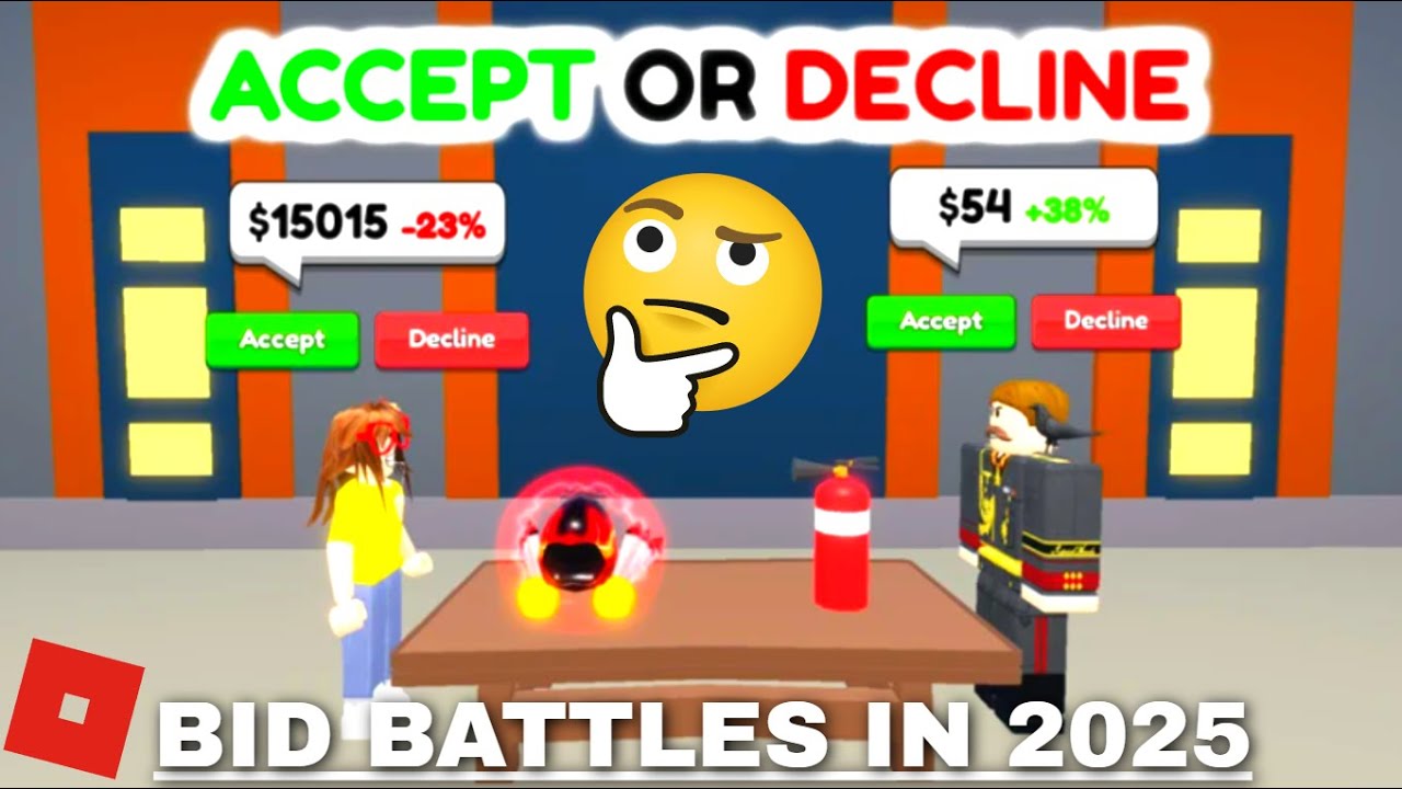 What Are Bid Battles On Roblox And How Do They Work 