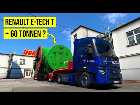 Der neue RENAULT E-TECH T mit 60 Tonnen Ladung? #ETS2