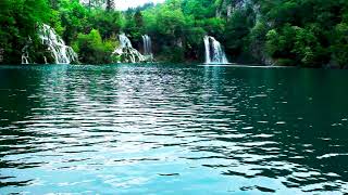 Waterfall in Plitvice Lakes in Croatia 4k. Mountain Waterfall Sounds/ Sleep/ Mediation/ Anxiety. by Nature Zilla 21,341 views 2 years ago 10 hours, 7 minutes