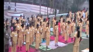 Yoga Activities Conducted At Naik Foundation.avi