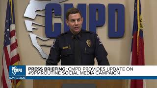 CMPD Weekly Press Briefing - February 12, 2020