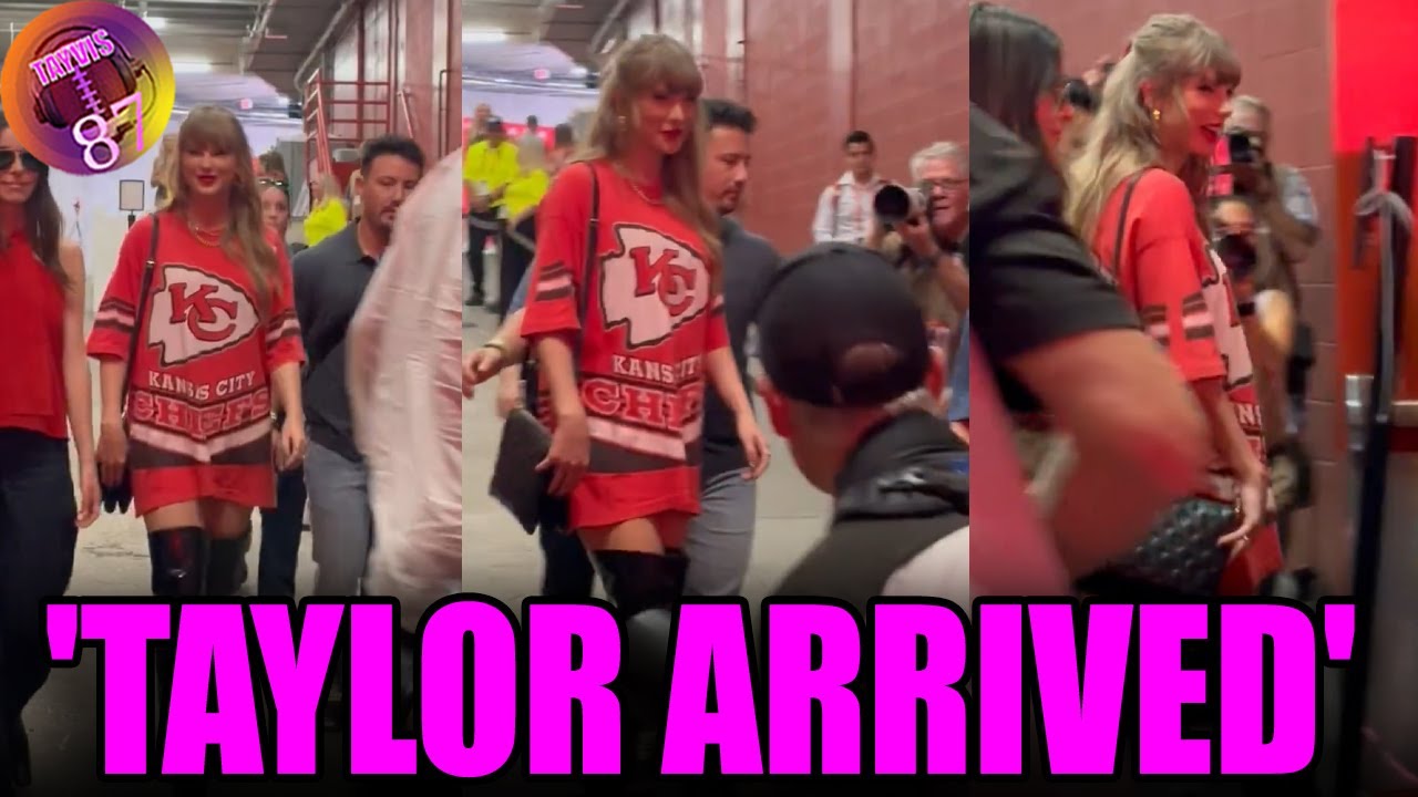 OMG Taylor Swift STUNS In WONDERFUL Chiefs Dress At Chiefs Vs omg-taylor-swift-stuns-in-wonderful-chiefs-dress-at-chiefs-vs