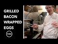 How to Grill Bacon Wrapped Eggs by Master Chef Robert Del Grande
