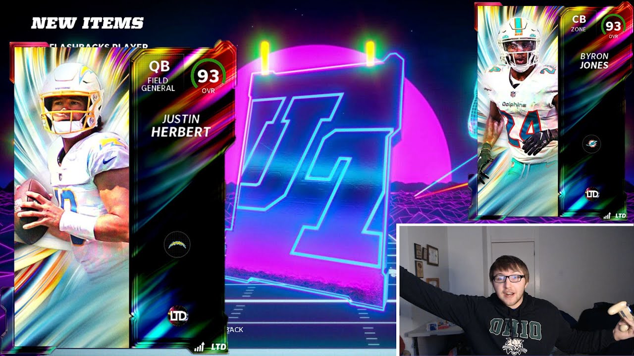 INSANE PULLS!!! LTD TIME JUSTIN HERBERT & BYRON JONES!!! Madden NFL 22!!!