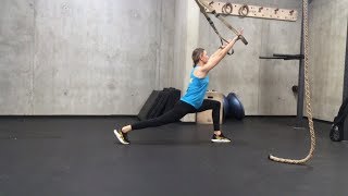 TRX for YOGA - Crescent Lunge - Flow Series