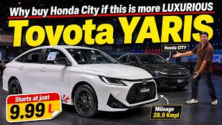 This car at just 9.99 Lakhs gives 28 Kmpl Mileage - Toyota Yaris 2026 | Detailed Analysis