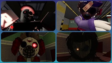 EVERY PIGGY COMMUNITY SKINS JUMPSCARES! (UPDATED MASKED DOGGY & MALEVOLENT)