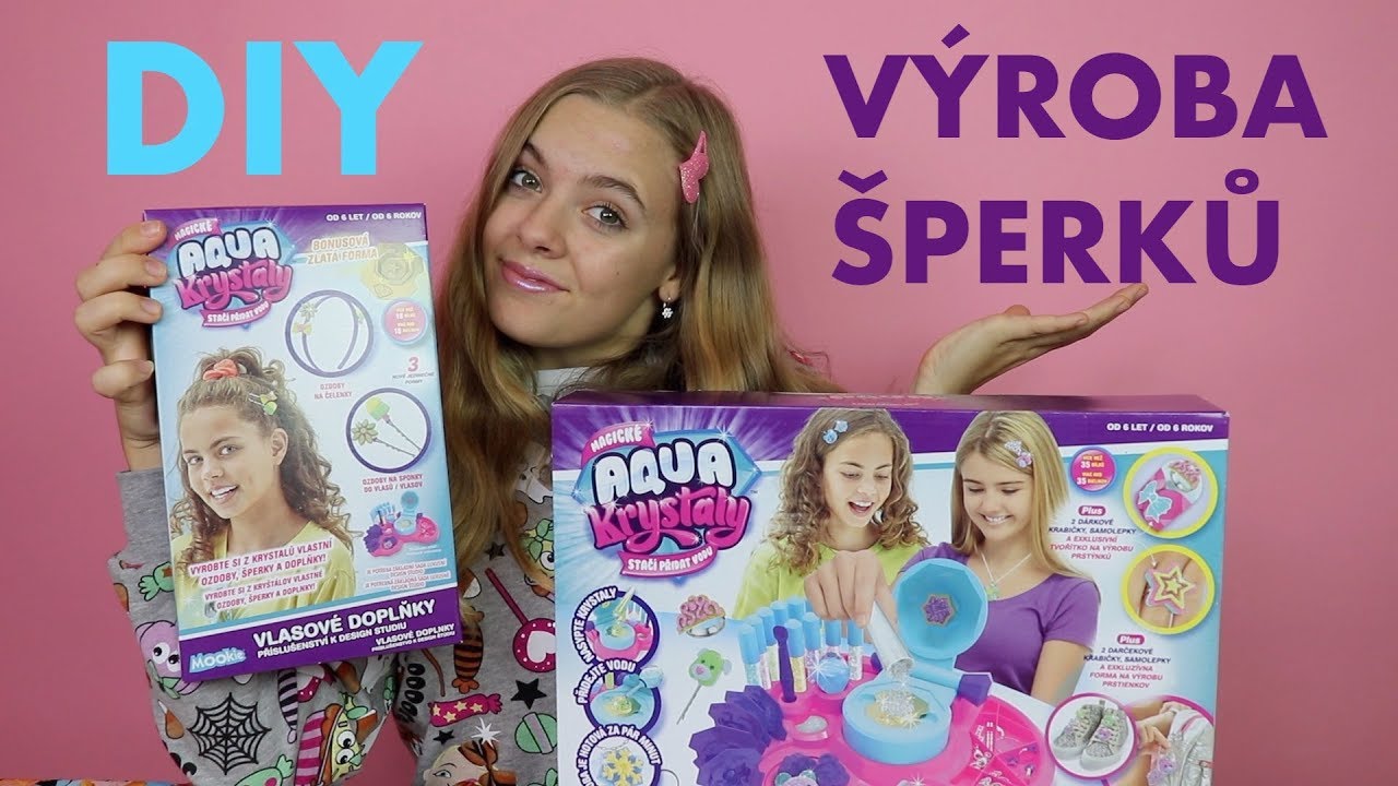 Testuji hračky - Aqua krystaly  /LEA