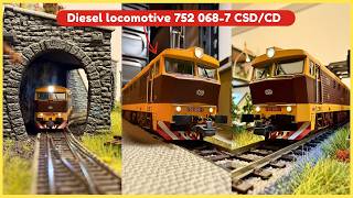 ROCO 7300026 Diesel locomotive 752 068-7, ČSD | H0 (1:87) | Unboxing ROCO 7300026 Diesel locomotive 752 068-7, ČSD | H0 (1:87) | Unboxing