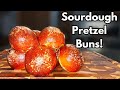Soft Salty Sourdough Pretzel Buns | Easy Beginner Recipe