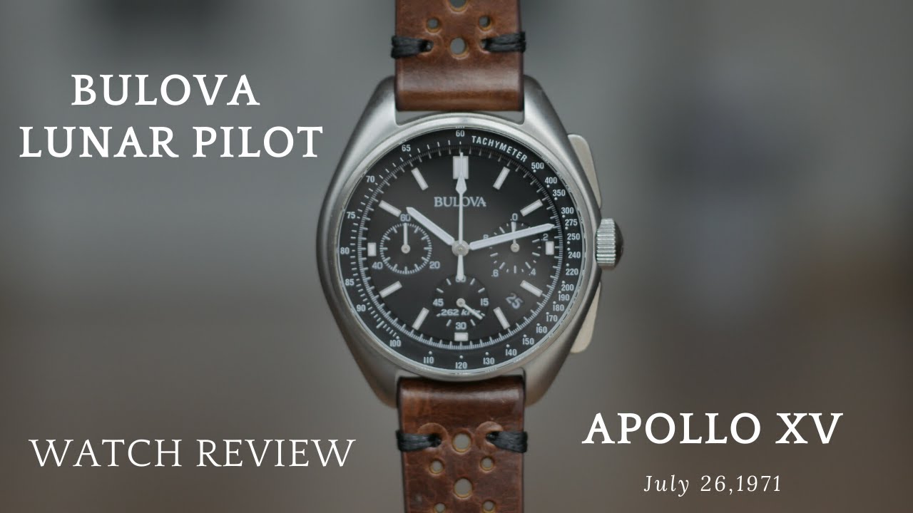 Bulova Lunar Pilot Appolo XV 96B251 in 