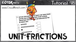 Math Lesson 98 - Unit Fractions - LOTSA MATH