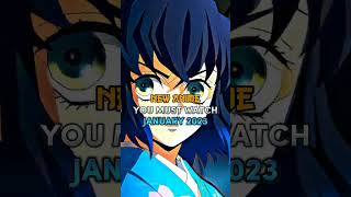 New Anime You Must Watch January 2023 🎥😍 #animefan #animeshorts #newanime