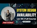 High Availability Kya Hoti Hai? SPOF, Redundancy aur Replication | System Design Hindi Mein